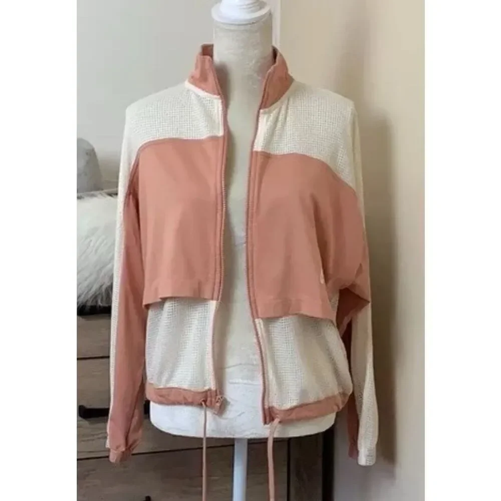 Plus size 2xl nike streetwear  xip up jacket coat